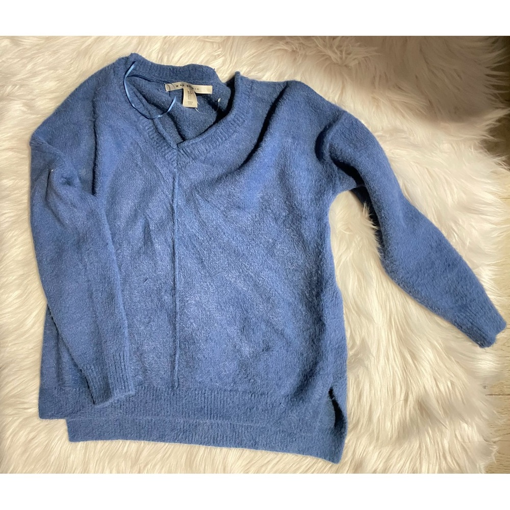 Max studio Blue sweater
